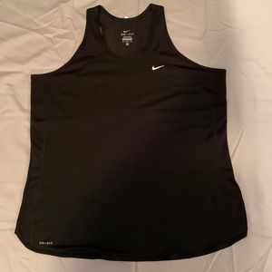 Black Athletic Tank Top